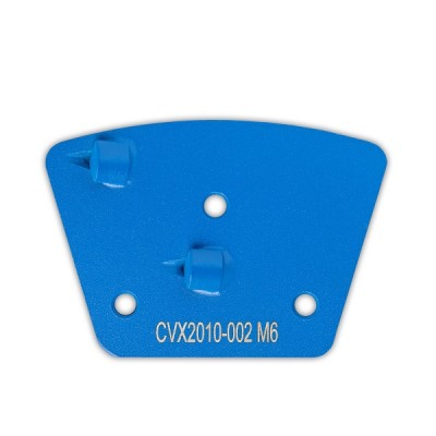 covex PKD-Schleifplatte blau mit M6 Gewinde, 2 PKD,...